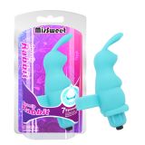 Sweetie Rabbit Blue Clitoral Vibration Finger Cap