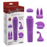 Purple Quadruple Sweet Vibration Stimulator