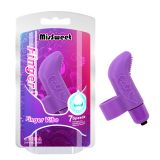 Фиолетовый вибростимулятор на палец MisSweet Finger Vibe