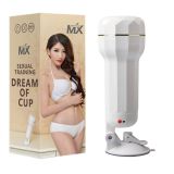 Vibrating masturbator with suction cup MX Dream Cup