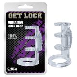 Transparent Cock Attachment Vibrating Cock Cage