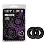 Cadiluck black cock rings