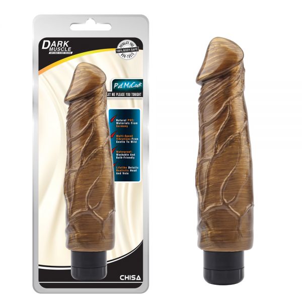 Вибратор золотистый мультискоростной Dark Muscle Pat McCock. Артикул: IXI59641