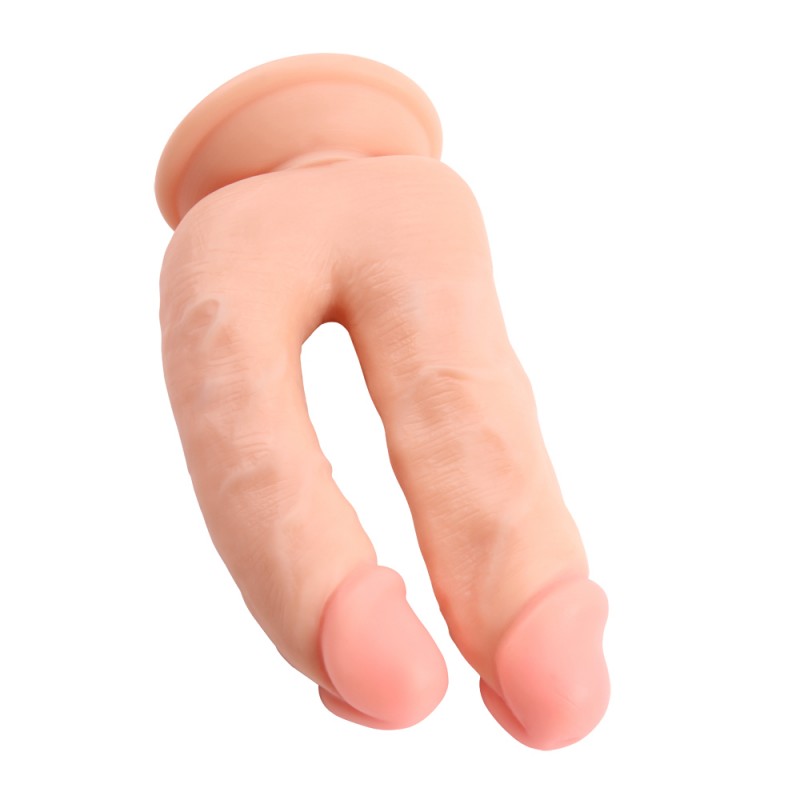 Двойной фаллоимитатор на присоске Bromeo 03. Артикул: IXI59669