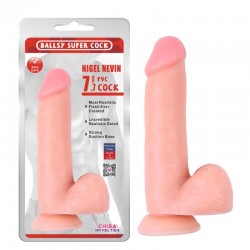 Nigel Nevin 7.7 Dildo Nude Realistic Suction Cup Dildo