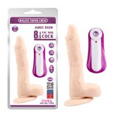 James Deen 8.5 Vibrating Dildo Nude Vibrator