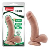 Fashion Dude 7.0 Inch Cock Realistic Suction Cup Dildo
