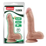 Flesh Realistic Dildo Fashion Dude 7.9 Inch Cock