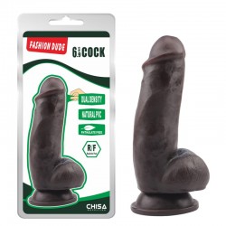 Fashion Dude brown strong suction cup dildo