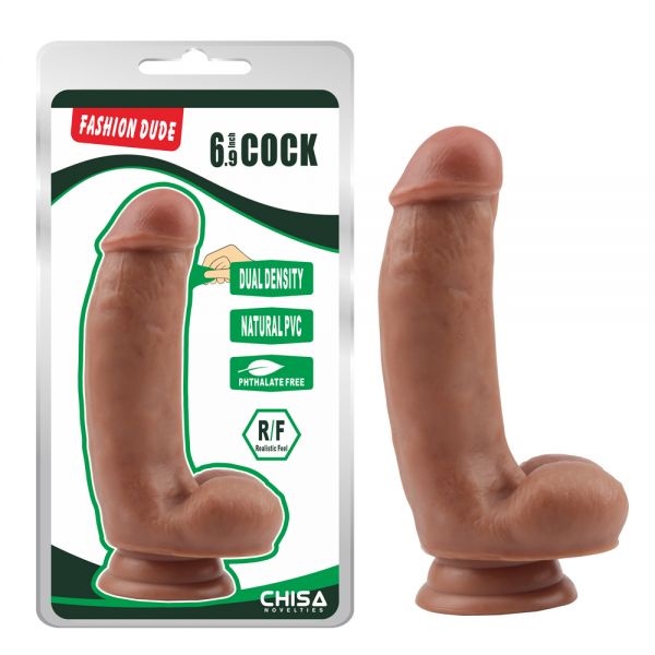 Латинский фаллоимитатор на присоске Fashion Dude 6.9 Inch Cock. Артикул: IXI59755