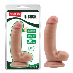 Realistic Suction Cup Dildo Fashion Dude- 6.9 Inch Cock