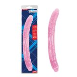 Pink Double Ended 18 Inch Dildo