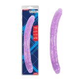 Purple Double Ended 18 Inch Dildo