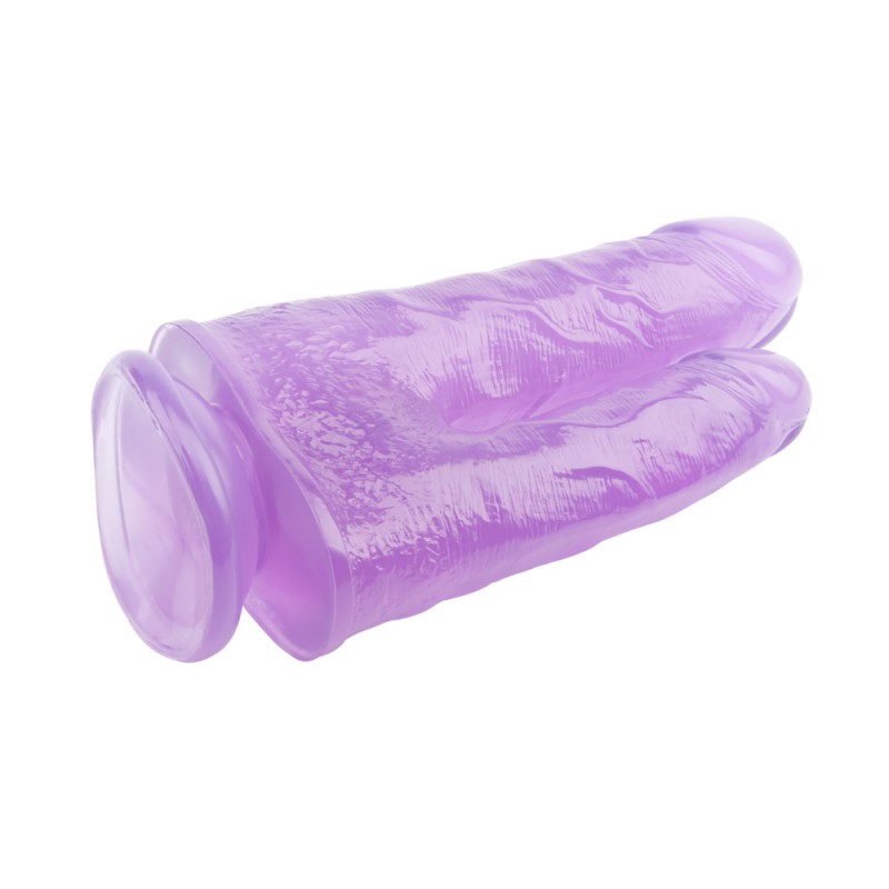 Фиолетовый двойной фаллоимитатор 7.9 Inch Dildo. Артикул: IXI59817
