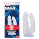 Transparent Double Dildo 6.3 Inch Dildo