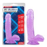 Purple Dildo Suction Cup 7.0 Inch Dildo