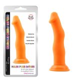 Neo orange dildo on suction cup Jolly.D