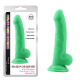 Light green dildo neo on the sucker Norman.P