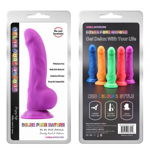 Suction cup dildo Neo Colors Style Carl.L Purple. Артикул: IXI59848