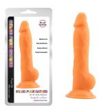 Rick.G neo suction cup orange dildo