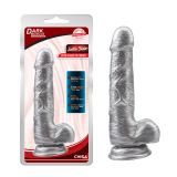 Justin Sider silver suction cup dildo