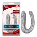 Dixie Normous Silver Double Dildo