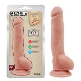 Nude dildo with suction cup Carnal Pleasure