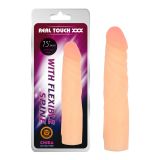 Flexible Realistic Dildo With Flexible Spine 7.5