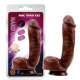 Brown Dildo Suction Cup Hard On