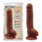 Swarthy dildo on the suction cup Carnal Pleasure