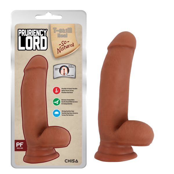 Pruriency Lord Brown Suction Cup Dildo. Артикул: IXI59941