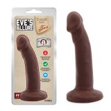 Suction Cup Dildo Brown Eves Allure