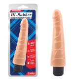 Nude Multi-Speed Vein Vibrator 8.8 Inch Dildo