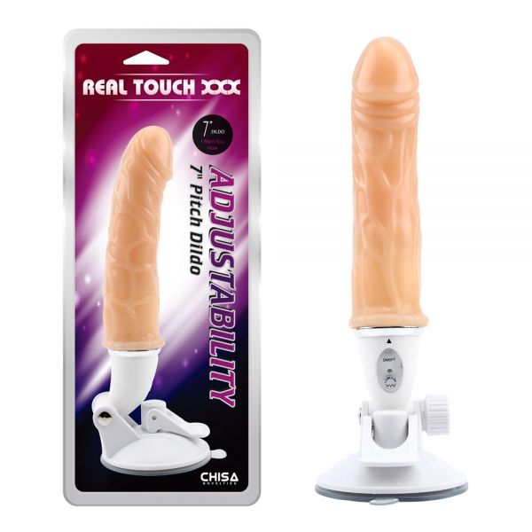 Телесный фаллоимитатор на присоске Adjustability-Pitch Dildo 7. Артикул: IXI59986