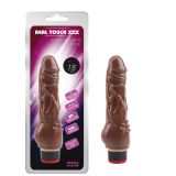 Brown Textured Vibrator 7.8 Vibe Cock