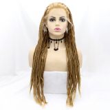 Wig ZADIRA Blond Afro without Parting for Women Long