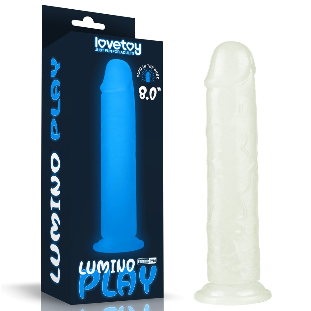 Luminous suction cup dildo Lumino Play Dildo 8.0. Артикул: IXI60106