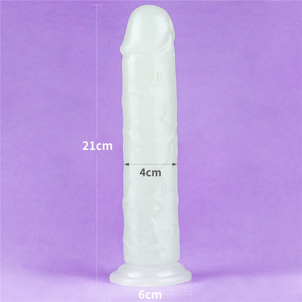 Luminous suction cup dildo Lumino Play Dildo 8.0. Артикул: IXI60106