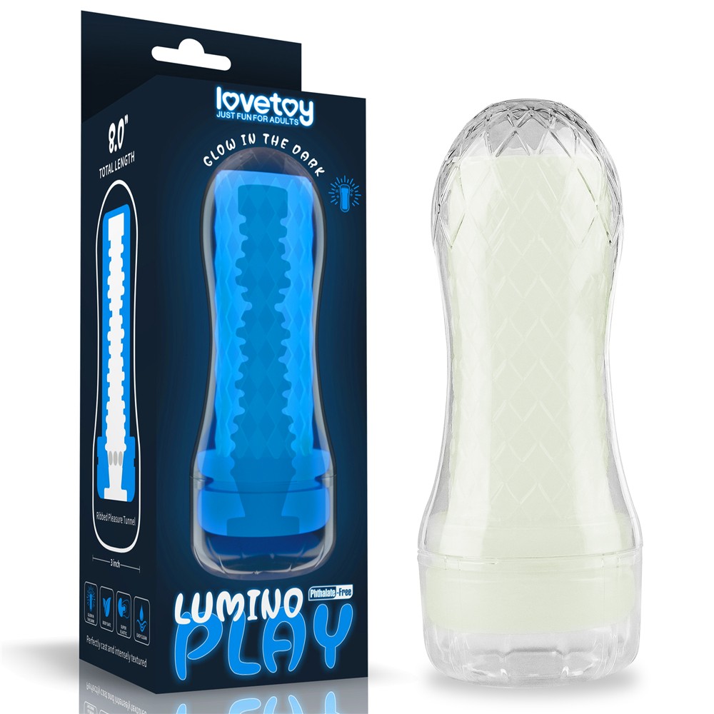 Masturbator for men Ribbed Lumino Play Masturbator. Артикул: IXI60109