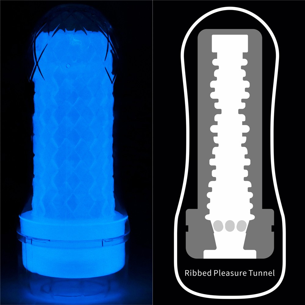 Masturbator for men Ribbed Lumino Play Masturbator. Артикул: IXI60109