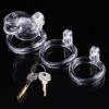        Resin Chastity Device Clear