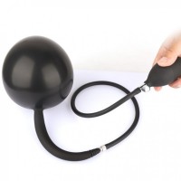 Latest split-type inflatable dog tail anal plug   