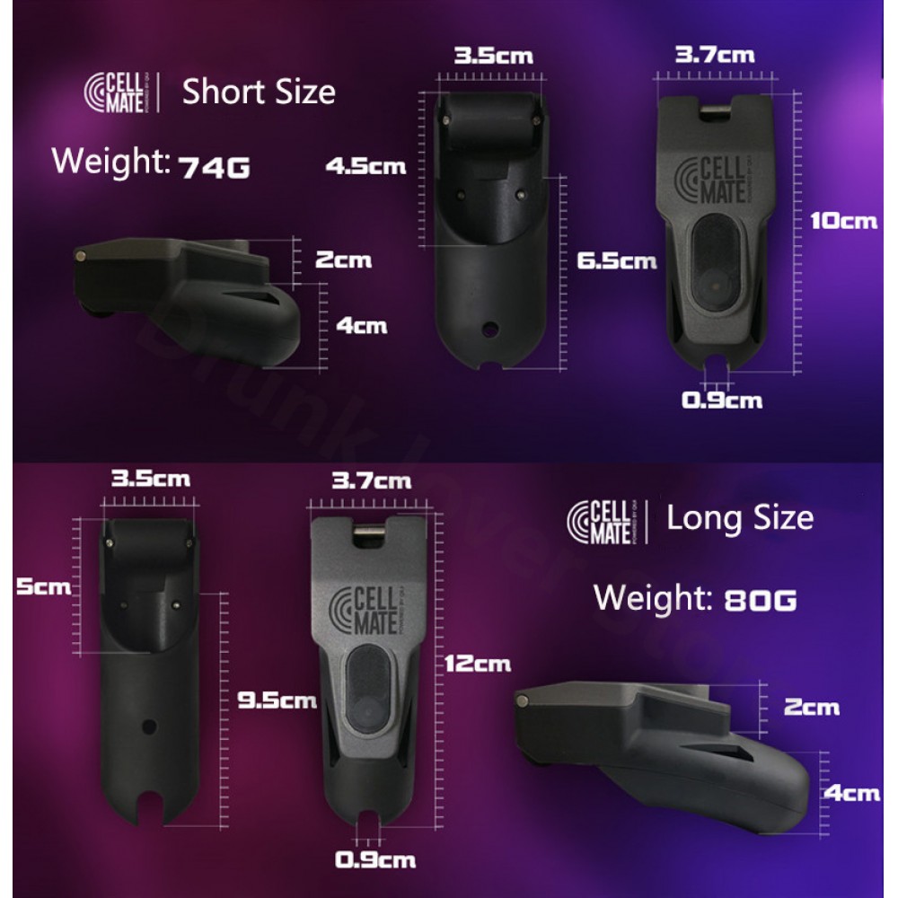 Электронный пояс верности Cell Mate управляемый смартфоном, Long size. Артикул: IXI60122