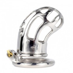 New stainless steel chastity cage, 110mm