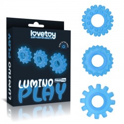 Lumino Play Penis Ring 3 Pack