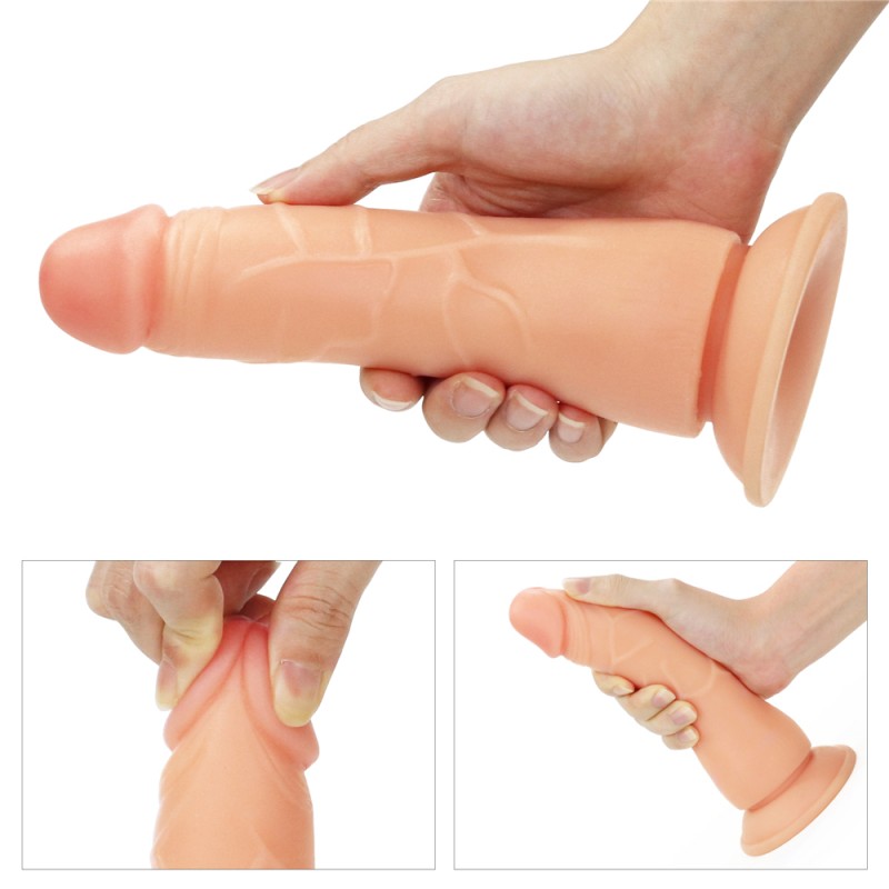 Женский страпон на ремешках Vibrating Easy Strapon Set 7.5. Артикул: IXI60201