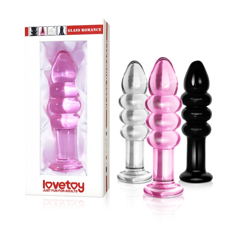Anal glass dildo transparent Glass Romance. Артикул: IXI60204