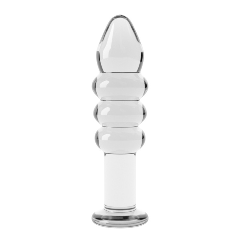 Anal glass dildo transparent Glass Romance. Артикул: IXI60204