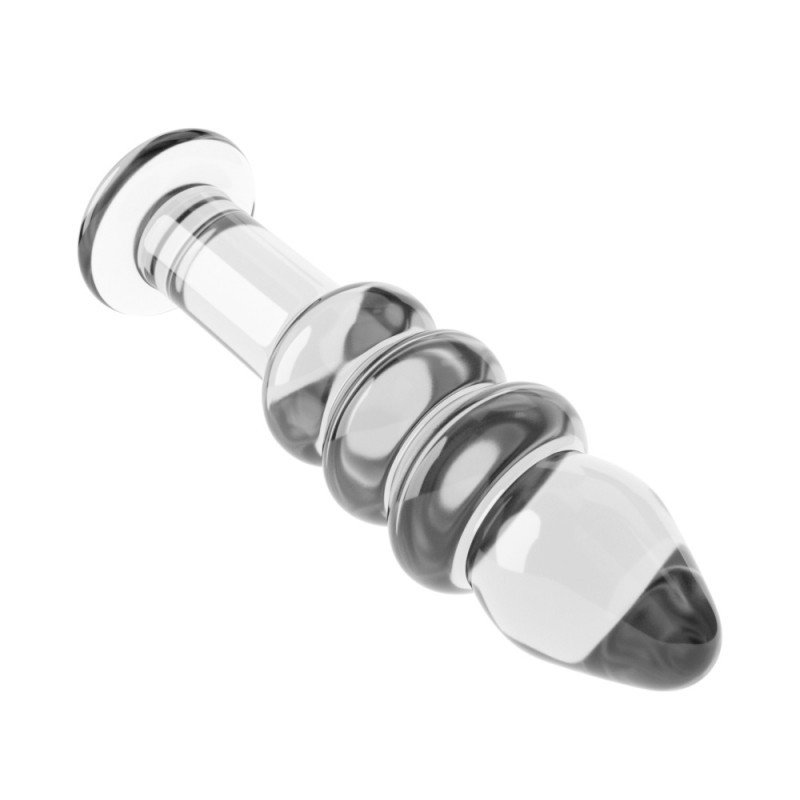 Anal glass dildo transparent Glass Romance. Артикул: IXI60204