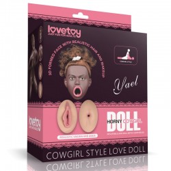 Кукла для любви в стиле пастушки Cowgirl Style Love Doll Black